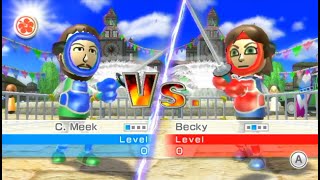 Wii Sports Swordplay Madness  Ep 8  Speed Slice in The quot1337quot 8 🤺 [upl. by Osmen]