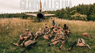 GLORY ALLELUIA  Chant Militaire ⚔️🇫🇷 avec paroles [upl. by Ashlie]