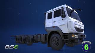 TATA Motors – BS6  MAV 35T Rigid Truck  12wheeler [upl. by Nnylorac]