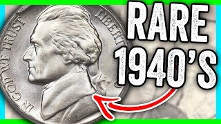 1940 NICKEL VALUES  RARE NICKELS WORTH MONEY [upl. by Caralie311]