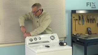 Whirlpool Washer Repair – How to replace the Timer [upl. by Yellas]