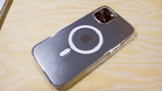 UNBOXING Magsafe Clear Case for iPhone 12 Pro Max and Everything You Need To Know [upl. by Acilgna]