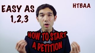 How to Start a Petition [upl. by Wirth]