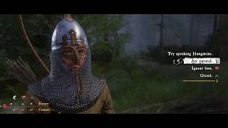 Kingdom Come Deliverance Henry Tries Speaking Hungarian [upl. by Timi]