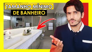 QUAL A MEDIDA IDEAL PARA BANHEIRO OU LAVABO [upl. by Hildebrandt]