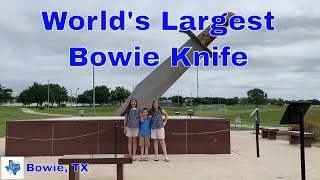 See the World’s Largest Bowie Knife [upl. by Cosette]