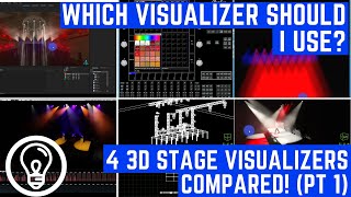 Which Visualizer Should I Use  4 3d Stage Visualizers Compared Pt 1 [upl. by Tewell]