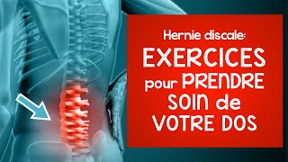 Hernie discale  exercices pour prendre soin de votre dos [upl. by Eppie]