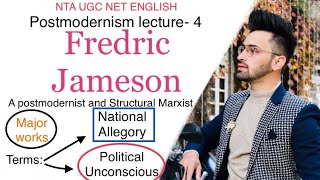 Fredric Jameson as a Postmodernist Structural Marxist  Works and Terms explained in Hindi [upl. by Ellemaj]