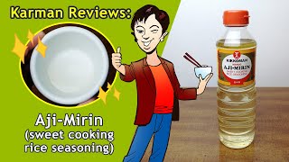 Japanese Sweet Cooking Rice Seasoning Kikkoman Aji Mirin  Karman Reviews [upl. by Staal493]