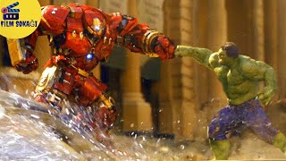 Yenilmezler Ultron Çağı  Hulk vs Hulkbuster  HD [upl. by Kitti]