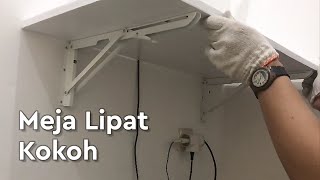 Begini Caranya Membuat Meja Lipat Kokoh [upl. by Atsok53]