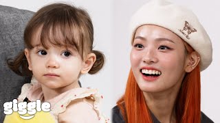 Korean Girls Meet American Baby For The First Time👶 Ft LIGHTSUM [upl. by Allyce]