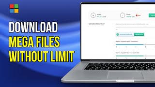 Mega File Downloader without limit Your Ultimate Guide to Downloading Large Files from MEGA [upl. by Aleyam]