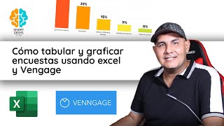 Cómo tabular y graficar encuestas usando Excel y Vengagge [upl. by Camp]