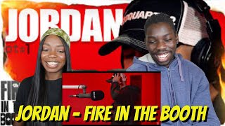 Jordan  Fire in the Booth  REACTION [upl. by Annoit]