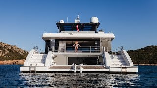 Sunreef 68 Power 2018 catamaran  300m2 floating villa or apartment you decide [upl. by Lecram]