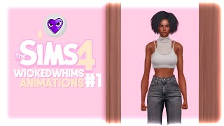 WICKED WHIMS Sims 4 Animation Pack 1  Door Animations DOWNLOAD [upl. by Ahsercal503]