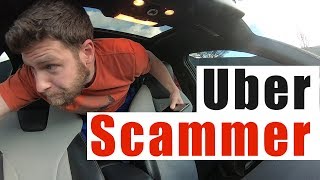 Uber Ride SCAM Gone Wrong  Uber Short Stop Scam Canceled Ride [upl. by Pros]