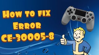 How To Fix PS4 Error CE300058 in 2020  Cannot Start The Application Easiest Way [upl. by Lemahs]