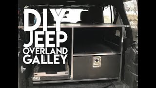 410X Presents DIY Jeep JK Overland GalleyKitchen [upl. by Gorges]