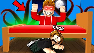 ROBLOX CHOP ESCAPES DANGEROUS FROSTY IN HIDE AND SEEK CHALLENGE [upl. by Nevada498]