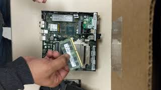 Upgrade DELL Optiplex 7060 Hard drive amp Memory [upl. by Fotinas]