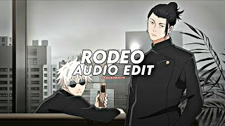 rodeo tiktok remix  lah pat edit audio 『no copyright』 [upl. by Asare]