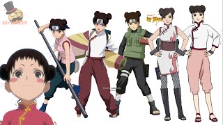 Naruto characters Tentens evolution [upl. by Dyson200]