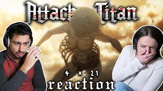 Attack on Titan 4x21 REACTION  quotFrom You 2000 Years Agoquot [upl. by Zoie]