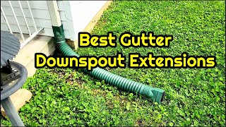 Best Gutter Downspout Drain Extensions How To Easily Install Change Replace Tips DIY 🏠 [upl. by Rahs654]