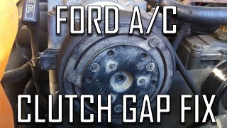 Ford How to Fix AC Clutch Air Gap [upl. by Cypro316]