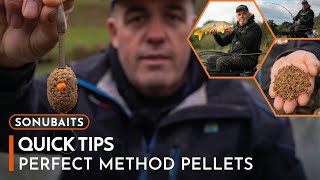 QUICK TIPS  PERFECT METHOD PELLETS [upl. by Anoerb]