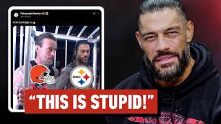 WWEs Roman Reigns Reacts to Roman Reigns Memes [upl. by Yddet]