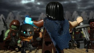 LEGO Middle Earth  Shadow of Mordor Brickfilm [upl. by Bonnes362]