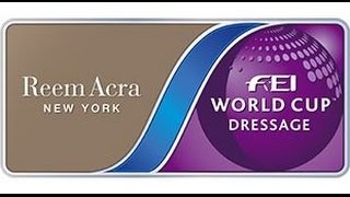 REPLAY  Reem Acra FEI World Cup™ Dressage 201415  Neumünster Grand Prix [upl. by Salamanca]