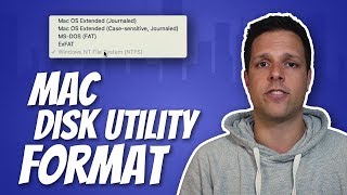 Which format to use in MacOS Disk Utility [upl. by Alessandra]