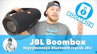 NEJVÝKONNĚJŠÍ Bluetooth reproduktor od JBL ti zboří barák  UnboxingRecenze JBL Boombox CZ [upl. by Shari479]