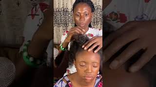 ASMR RELAXING SCALP SCRATCHING FOR SLEEP asmr relax scalpmassage scalpscratching [upl. by Jaquenette431]