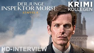 Interview mit Shaun Evans  Der junge Inspektor Morse  Staffel 4 HD  KrimiKollegen [upl. by Sheba461]