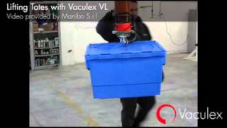 Lifting Totes with Vaculex VL [upl. by Helsa465]