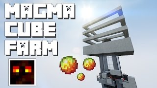 Minecraft Magma Cube Farm With Spawner [upl. by Mcintyre]