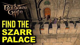 How to Find the Szarr Palace  Baldurs Gate 3 BG3 [upl. by Xineohp777]