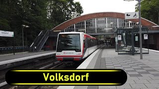 UBahn Station Volksdorf  Hamburg 🇩🇪  Walkthrough 🚶 [upl. by Somar]