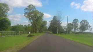 30 minute drive around Granville during 2013 floods HD [upl. by Alekahs254]