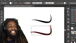 How To Make Custom Brush In  ADOBE ILLUSTRATOR [upl. by Scoter]