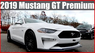 2019 Ford Mustang GT Premium Review amp Exhaust Rev [upl. by Claudie]