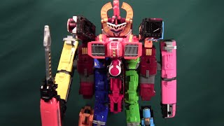 Ressha Sentai ToQger Build DaiOh Cho Cho ToQDaiOh Review [upl. by Schubert]