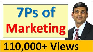 8 7Ps of Marketing  Marketing Mix for Services  Prof Vijay P Anand [upl. by Aenitsirhc]