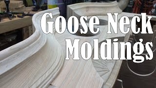 Making and Installing Goose Neck Moldings [upl. by Woolson]